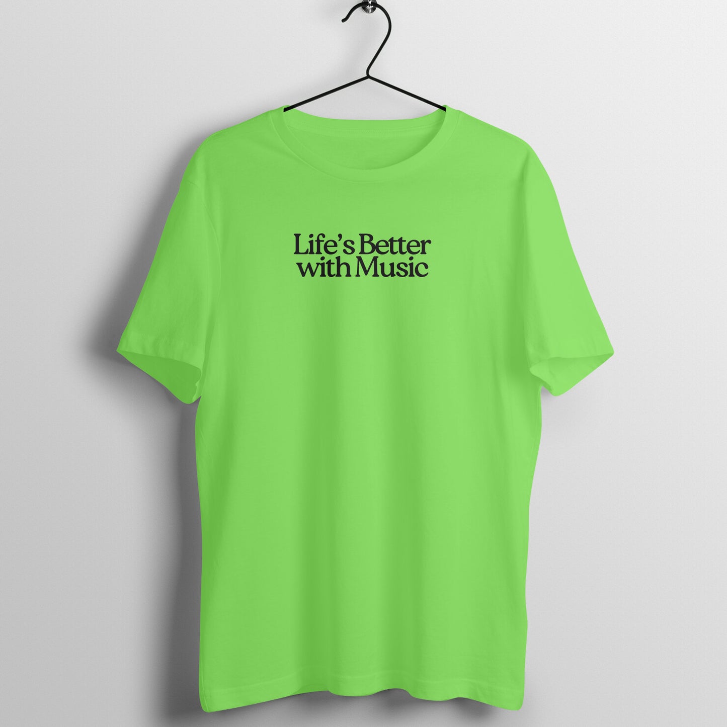 Music Lover Women's Tees - Life's Better with Music
