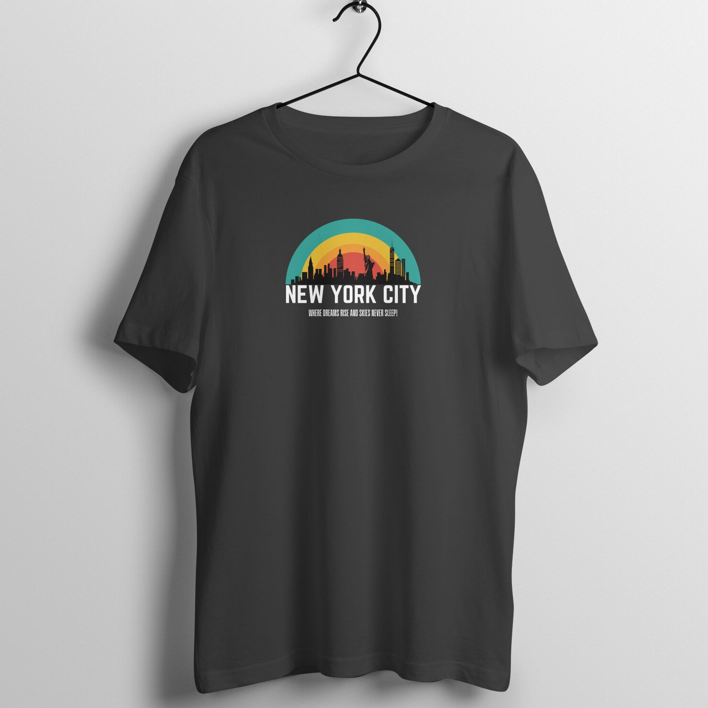 Travel Lover Women's Tees - New York City - Where dreams rise and skies never sleep!