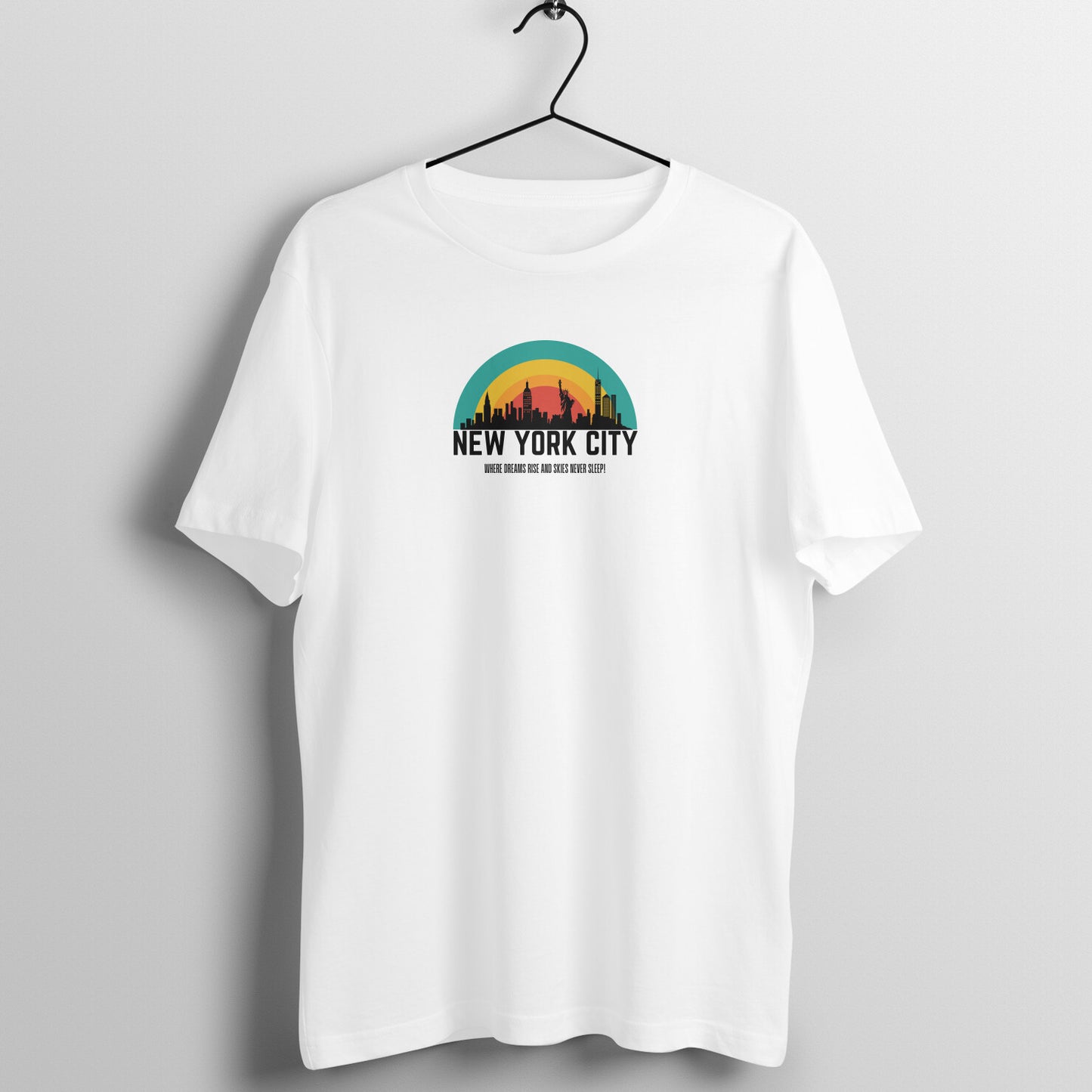 Travel Lover Women's Tees - New York City - Where dreams rise and skies never sleep!