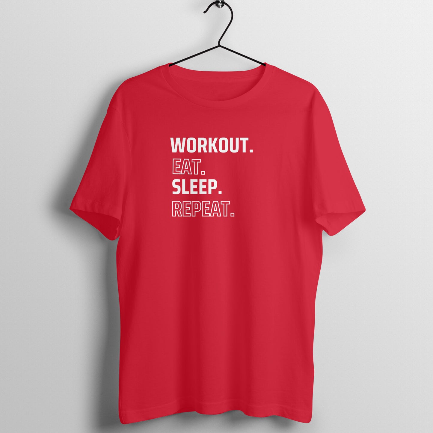 Gym Women's Tees - Workout.Eat.Sleep.Repeat