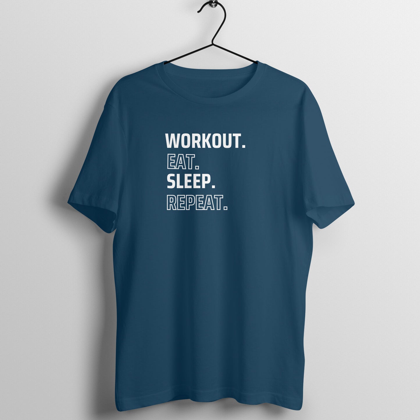 Gym Women's Tees - Workout.Eat.Sleep.Repeat