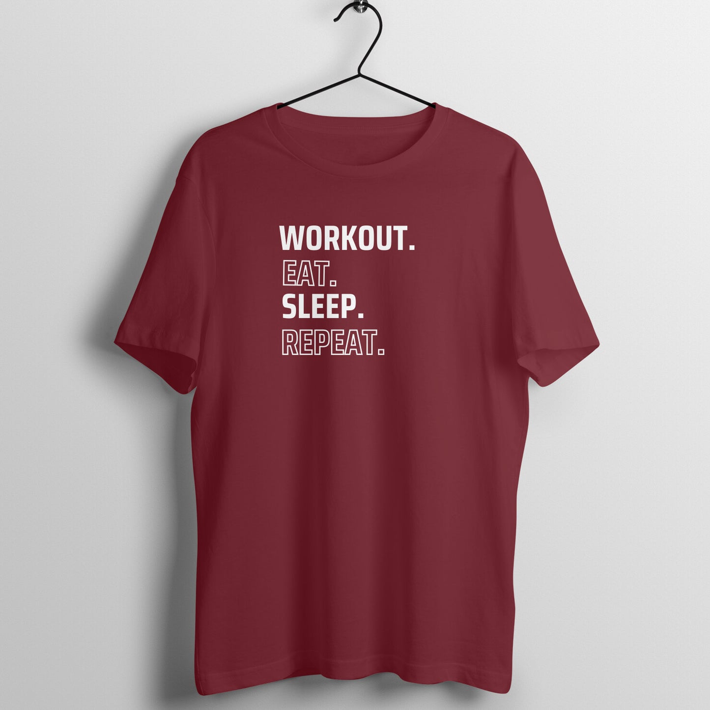 Gym Women's Tees - Workout.Eat.Sleep.Repeat