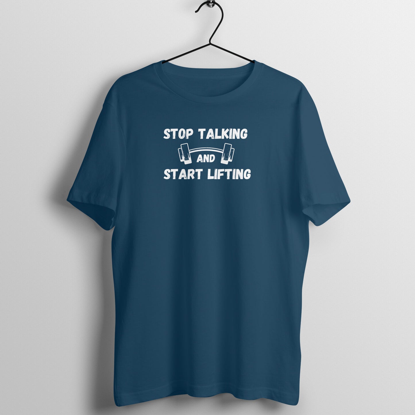 Gym Women's Tees - Stop Talking and Start Lifting