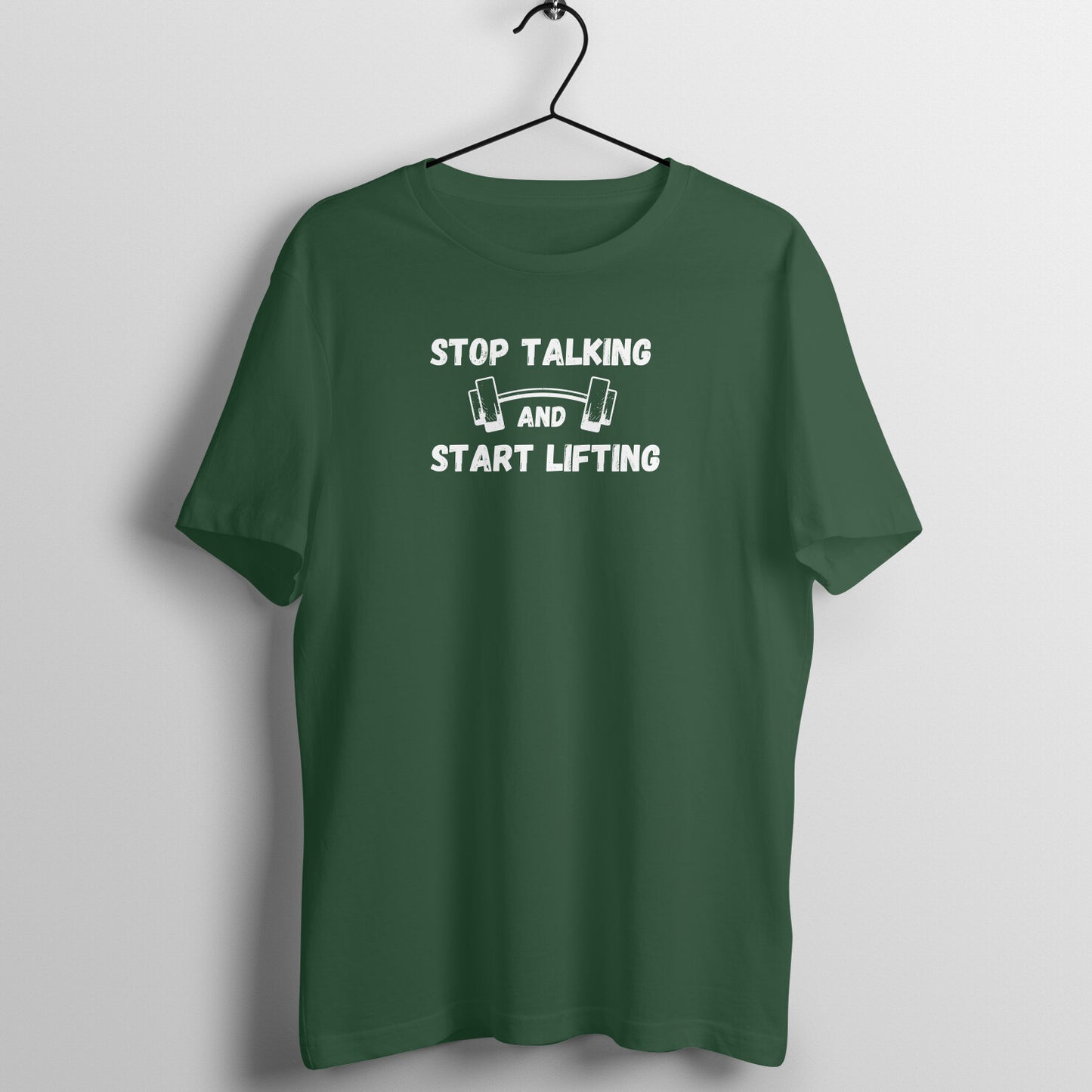 Gym Women's Tees - Stop Talking and Start Lifting