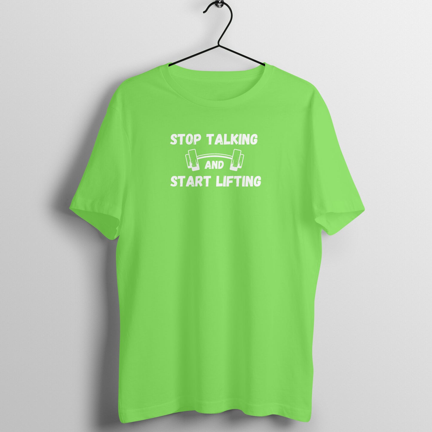 Gym Women's Tees - Stop Talking and Start Lifting