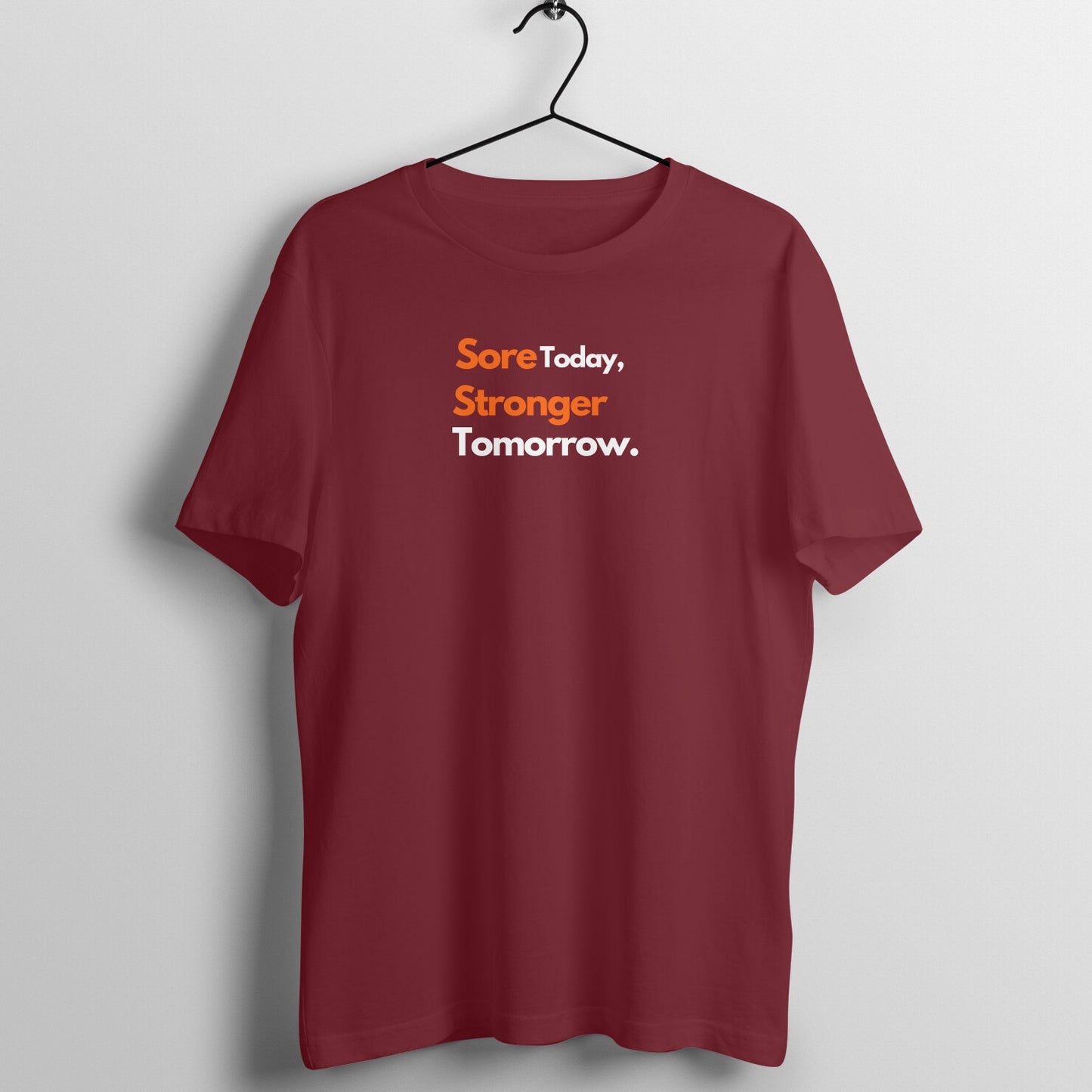 Gym Women's Tees - Sore today Stronger Tomorrow