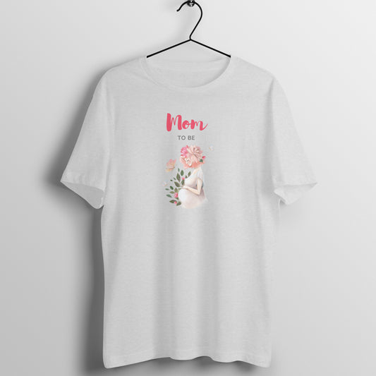 Mom Tees - Mom to be with Beautiful mom picture
