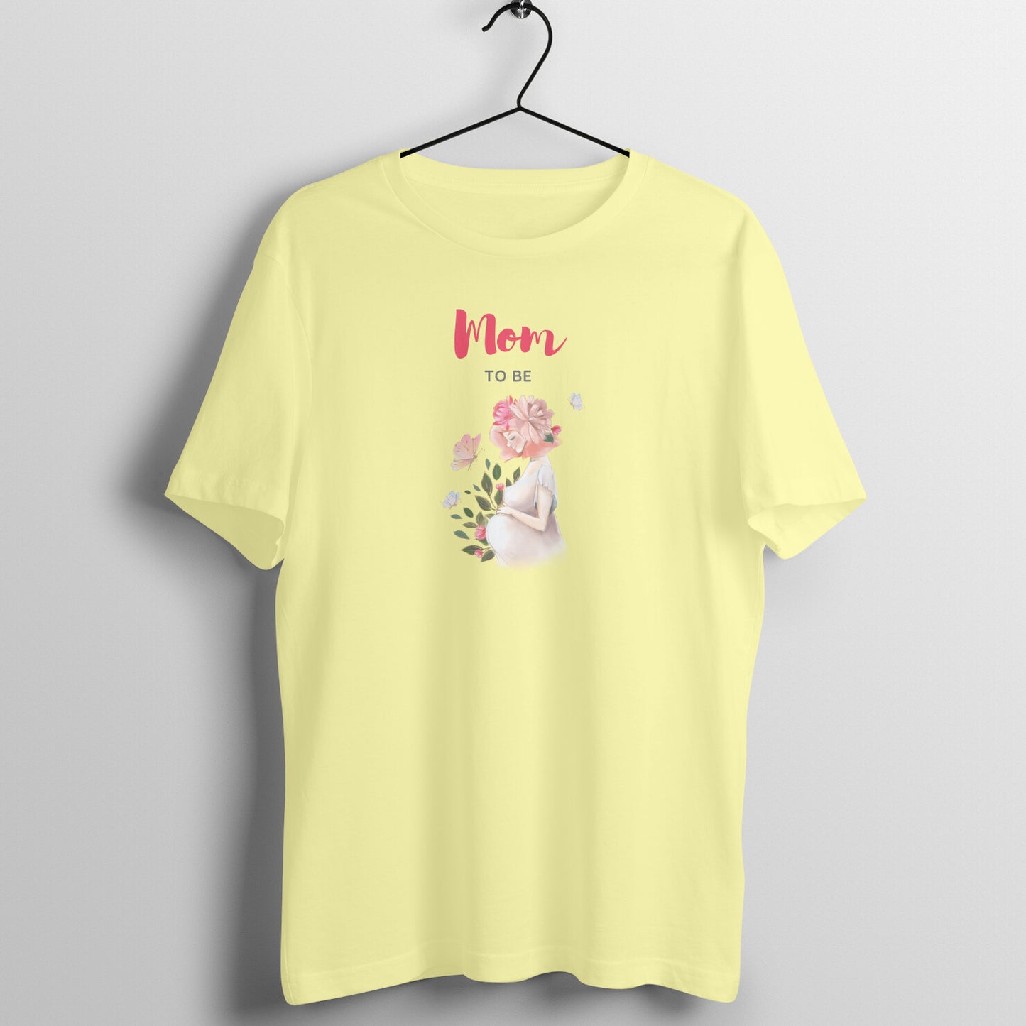 Mom Tees - Mom to be with Beautiful mom picture