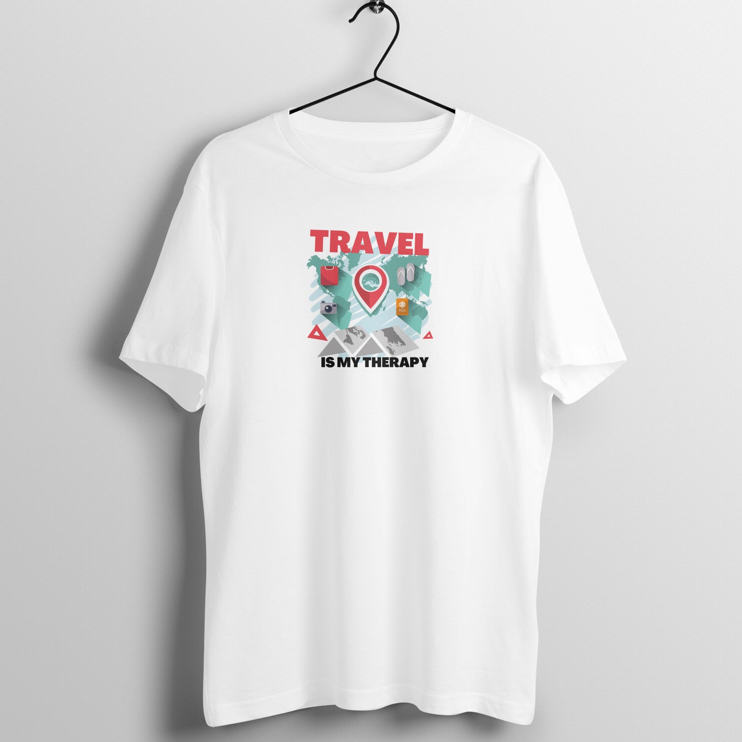 Travel Lover Women's Tees - Travel is my Therapy