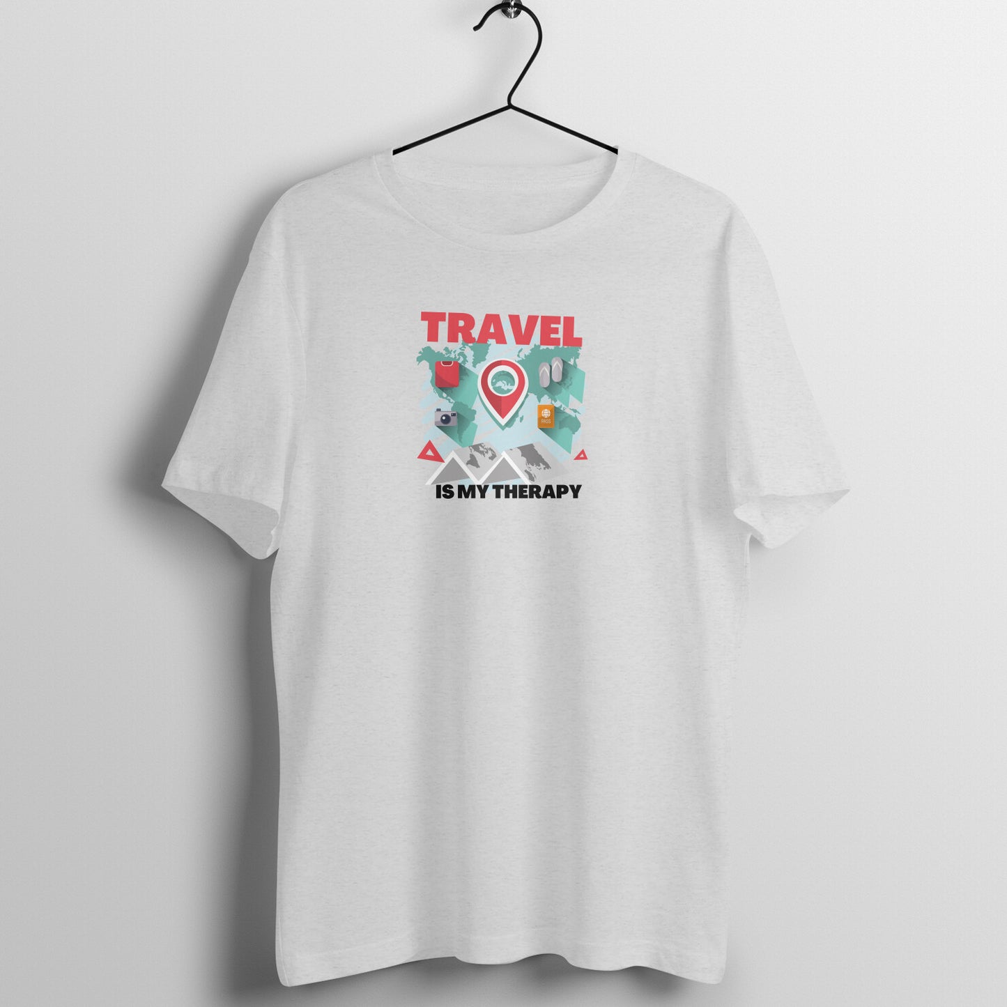Travel Lover Women's Tees - Travel is my Therapy
