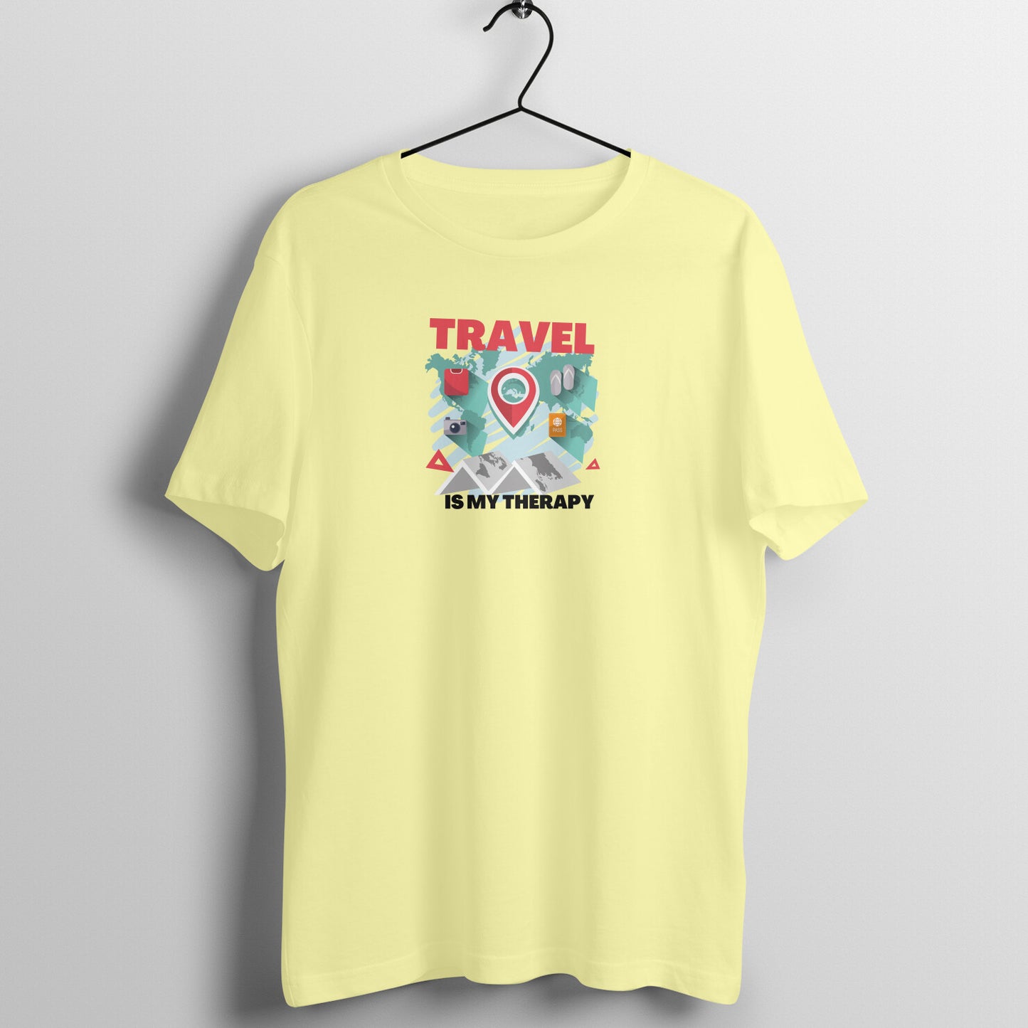 Travel Lover Women's Tees - Travel is my Therapy