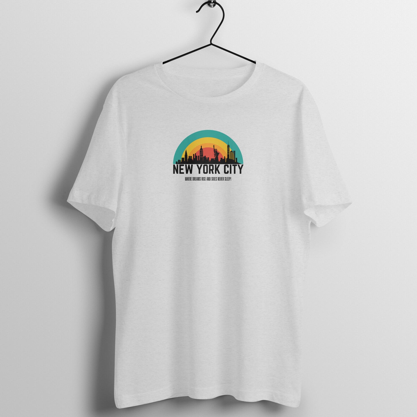 Travel Lover Women's Tees - New York City - Where dreams rise and skies never sleep!