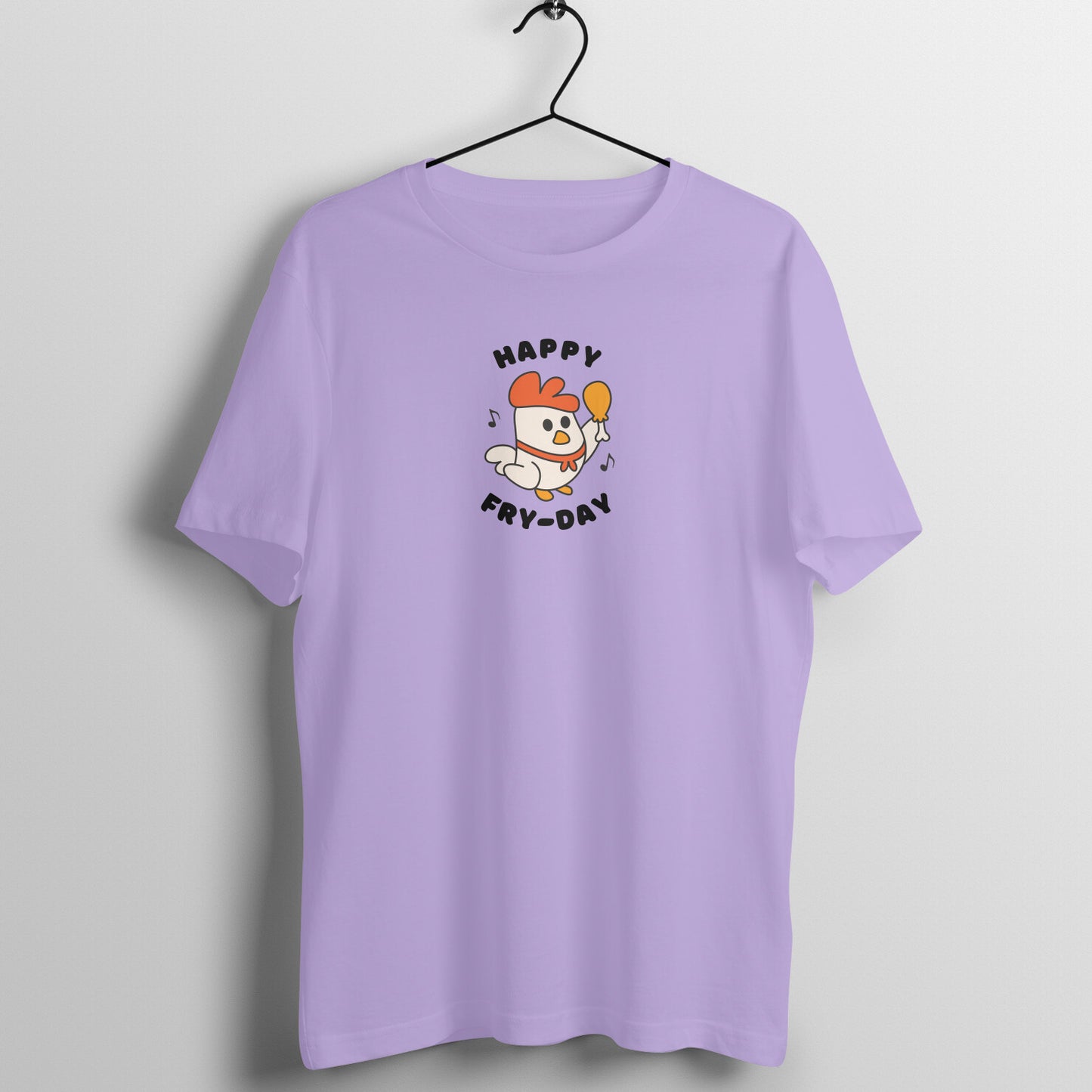 Food Lover Women's Tees- Happy Fry Day