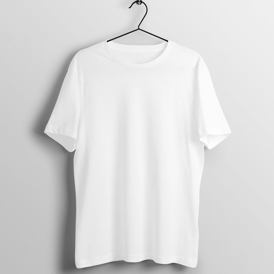 Women's Plain Tees - White