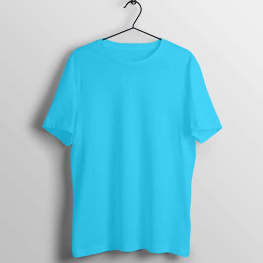 Women's Plain Tee - Sky Blue