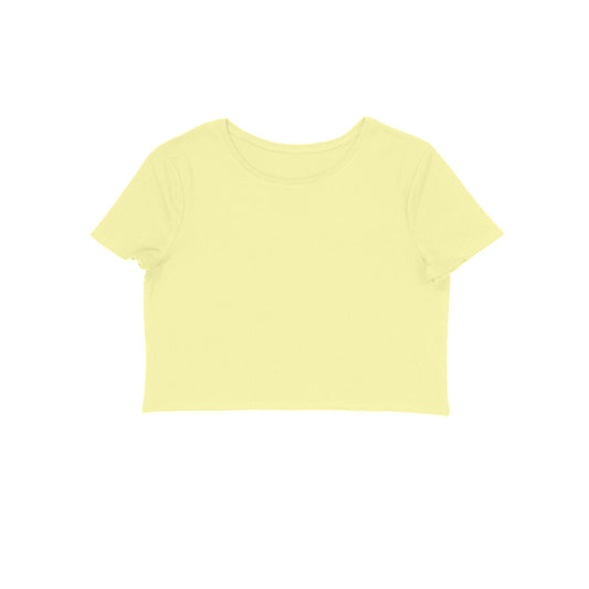 Women Plain Crop tops