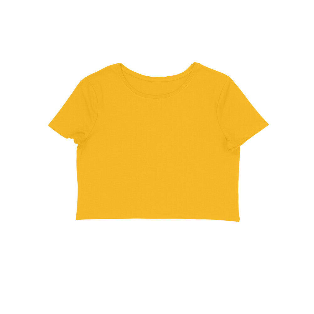 Women Plain Crop tops