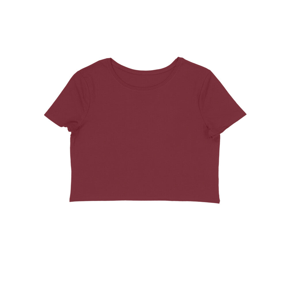 Women Plain Crop tops