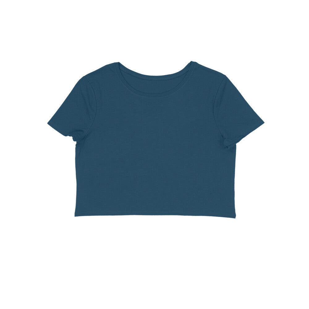 Women Plain Crop tops