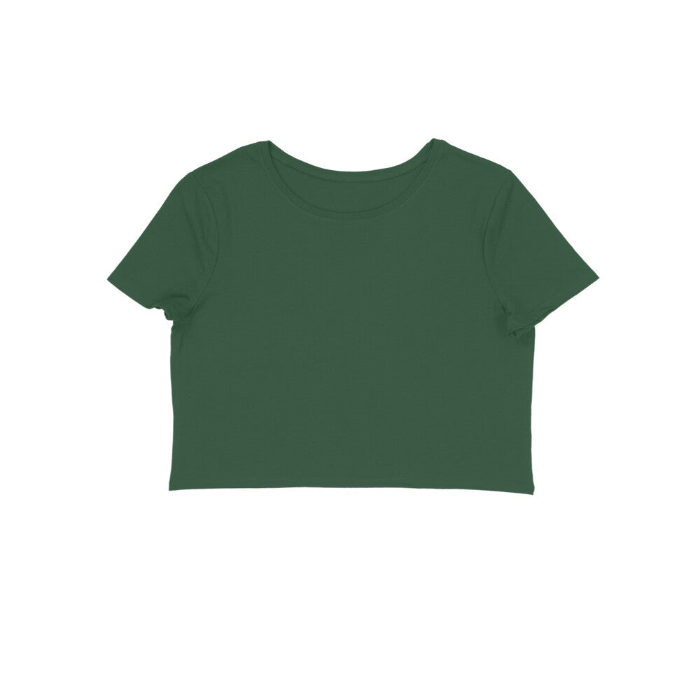 Women Plain Crop tops