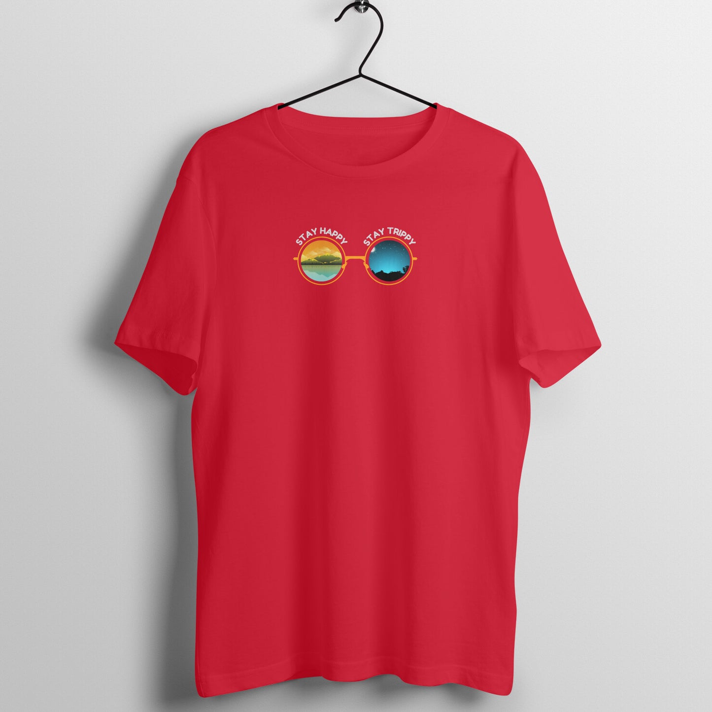 Women's Travel Lover Tees - Stay Happy Stay Trippy