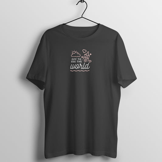 Women's travel lover Tees - Off to see the world