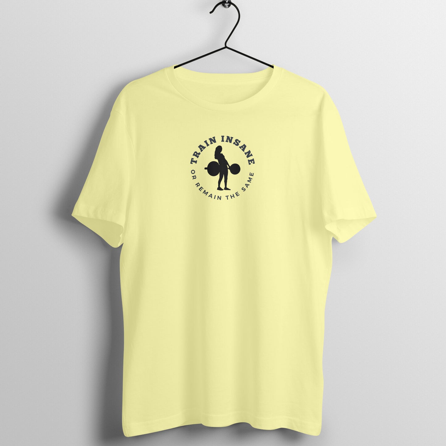 Women's Gym Lover Tees - Train insane or remain the same
