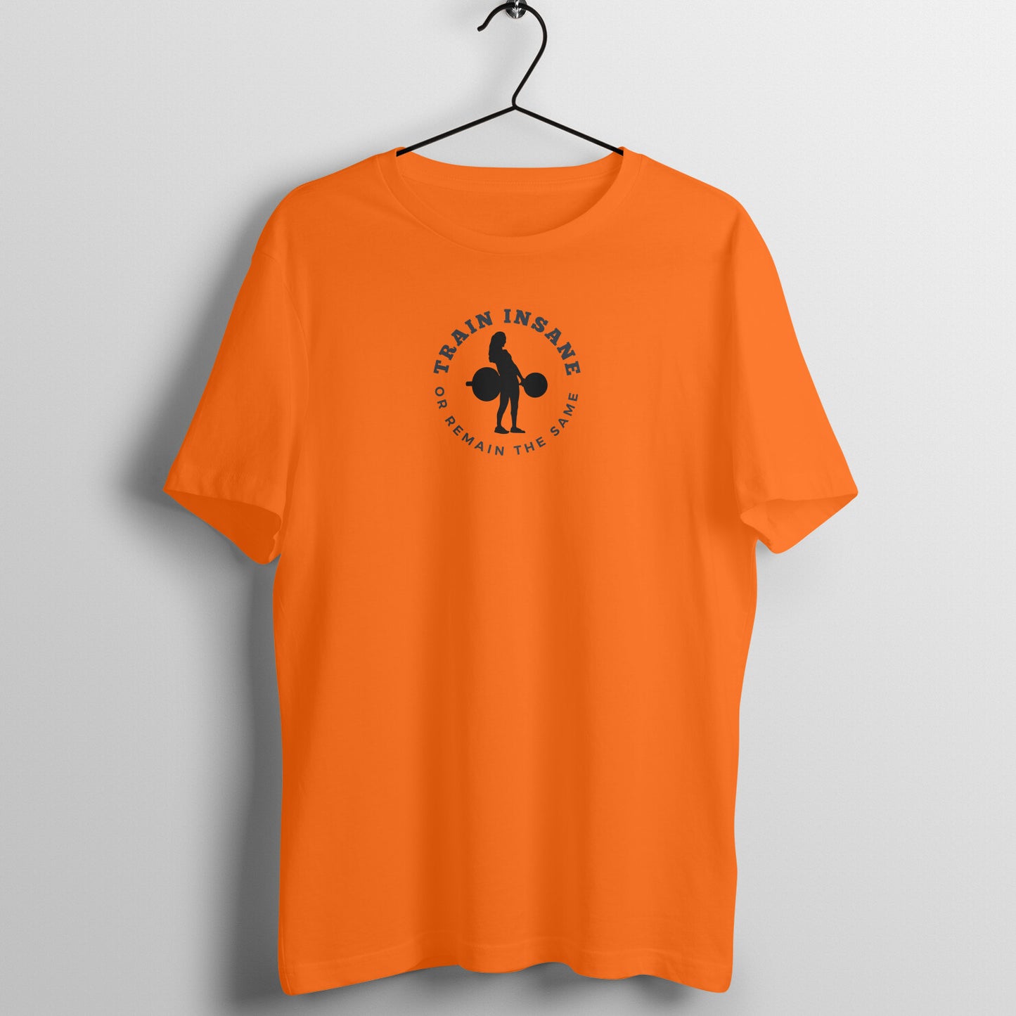 Women's Gym Lover Tees - Train insane or remain the same