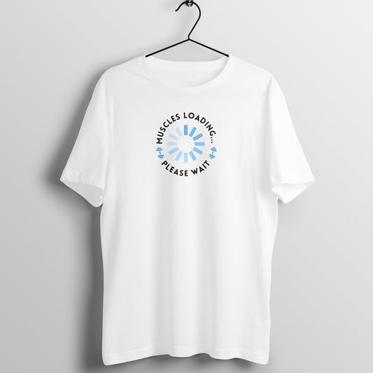 Women's Gym Lover Tees - Muscles Loading, Please wait