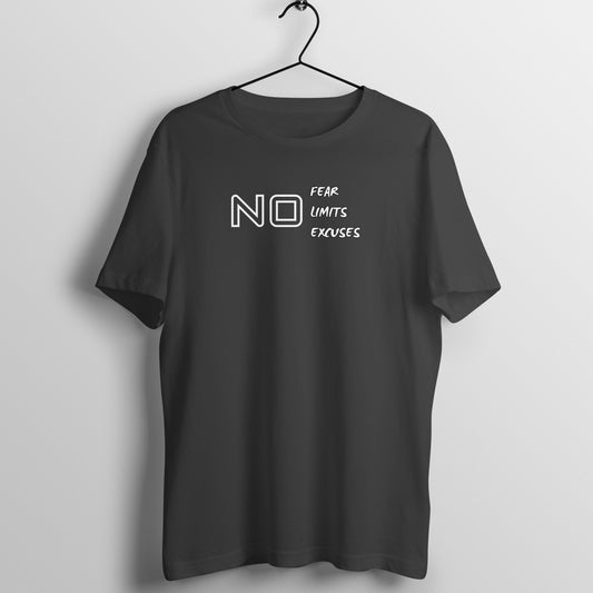 Women's Gym Lover Tees - No Fear No Limits No Excuses